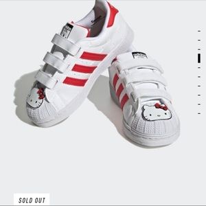 Adidas x Hello Kitty Superstar Kids' Sneaker